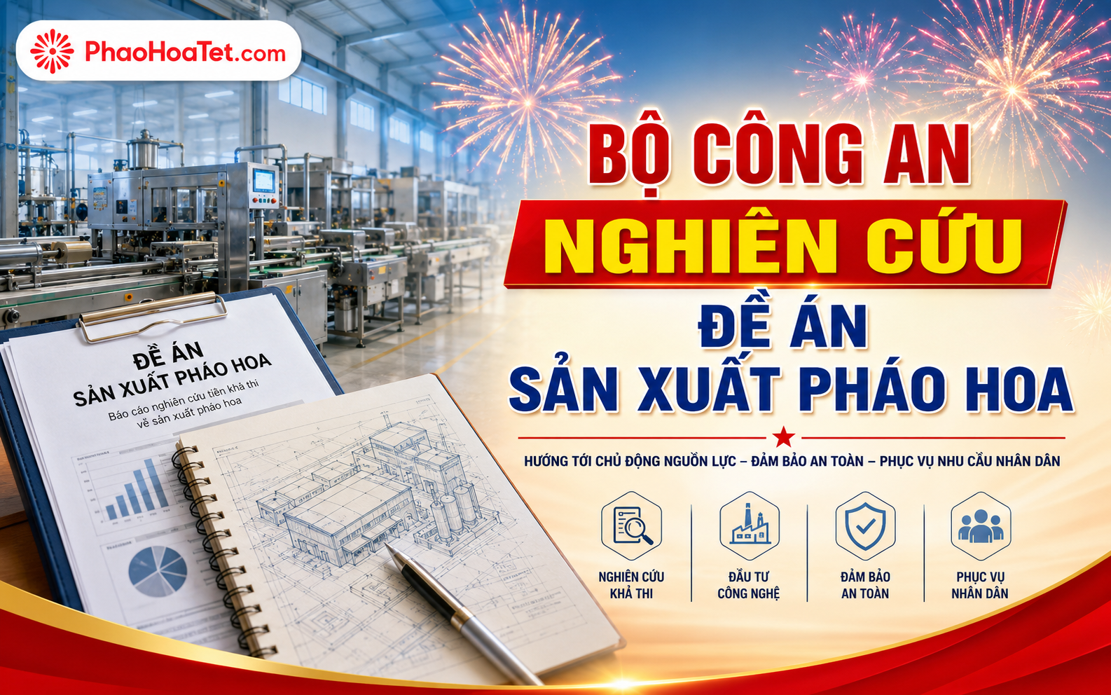 Bộ Công An Nghiên Cứu Đề Án Sản Xuất Pháo Hoa, Pháo Hoa Nổ